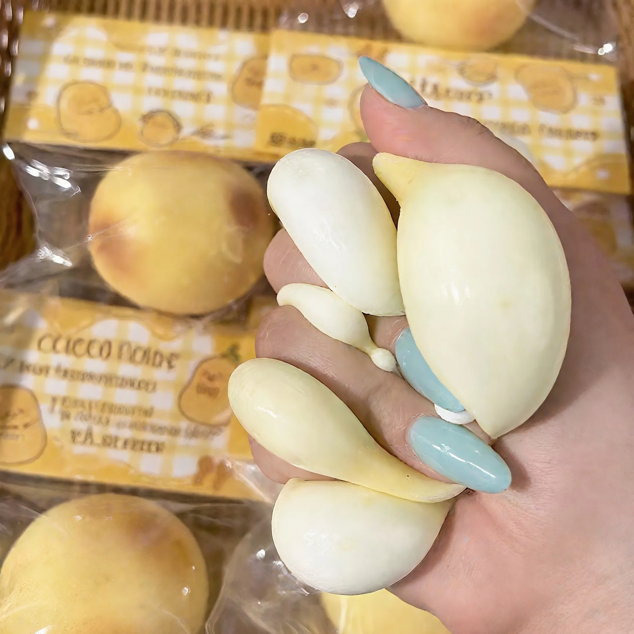 Squishy a forma di patata, antistress, giocattolo sensoriale a lenta risalita, regalo divertente