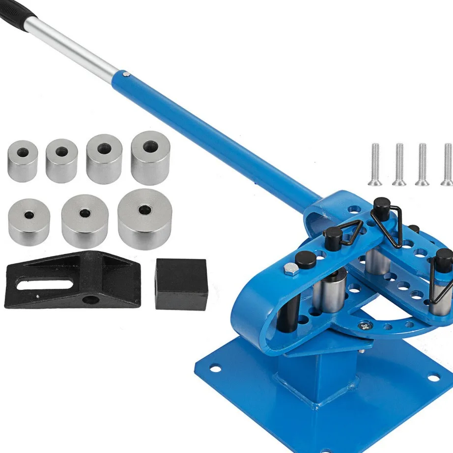 Manual pendulum bending machine Small metal anisotropic bending instrument YP-9YP-8 pipe bending machine Sheet metal tools