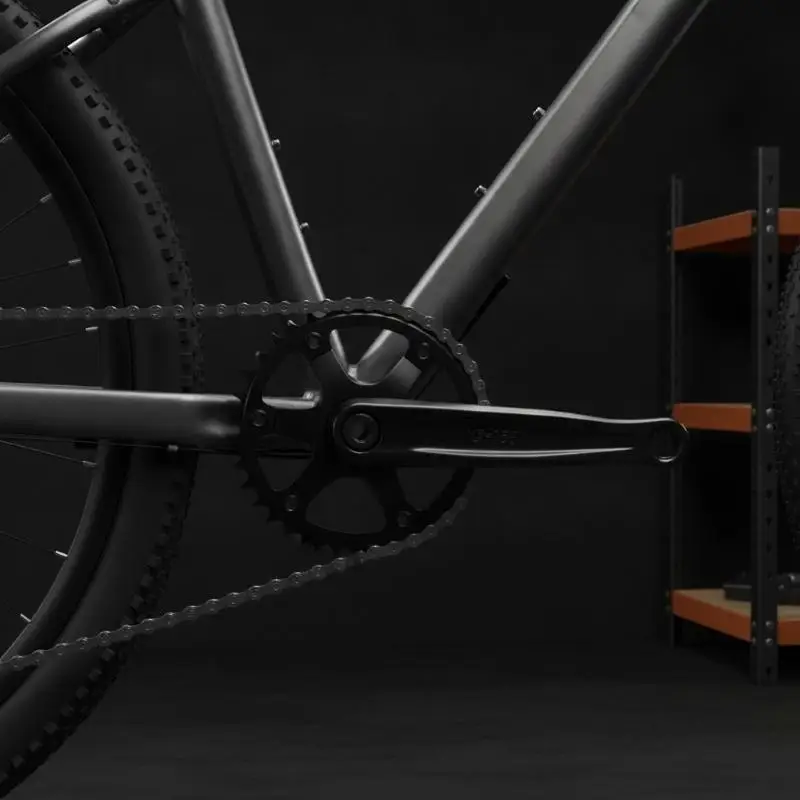 Fahrradkurbelarme aus massivem Eisen, rostbeständige Beschichtung, hohe Haltbarkeit, integriert für Rennrad-Enthusiasten, Modifikationsteile. – Detail 2