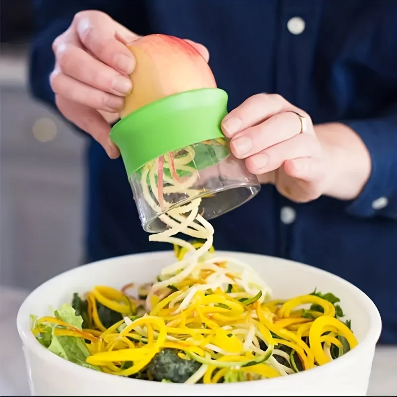 Vegetable Spiralizer, Manual Zucchini Noodle Maker, Spiralizer For Potato, Multifunctional Slicer, Fruit Grater, Kitchen Gadgets