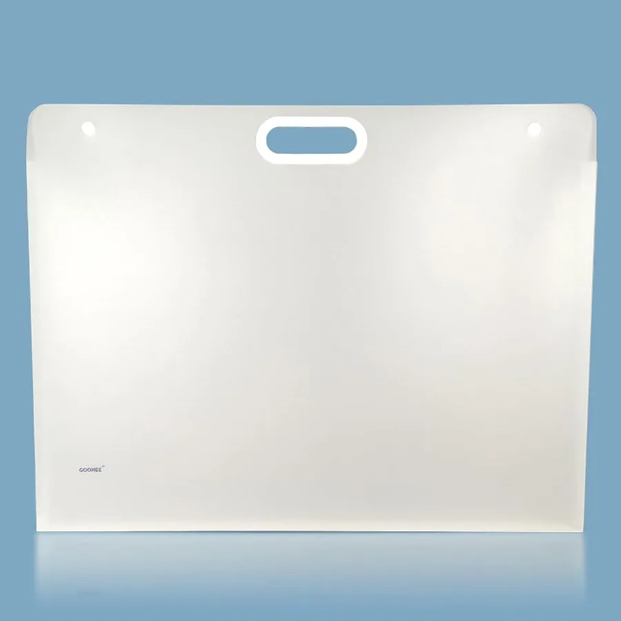 แฟ้มใส่ผลงานศิลปะ ขนาด 17 x 13 นิ้ว ด้านข้างแข็งแรง ทนทาน - กล่องเก็บภาพวาดเพชรคุณภาพพรีเมียม - ขนาดใหญ่