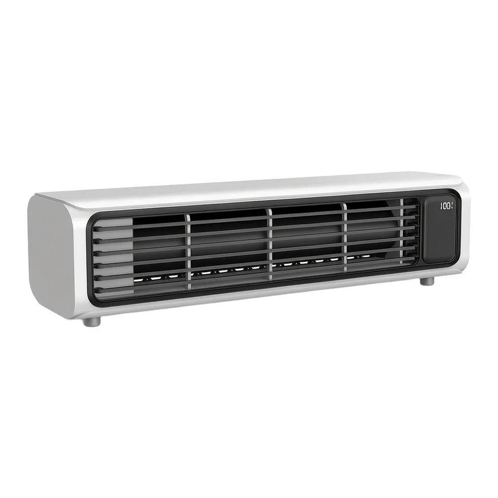 Personal Tower Fan 100 Adjustable Gears USB Rechargeable 3600mAh Battery Wall Mount Portable Fan with Top and Bottom Airflow