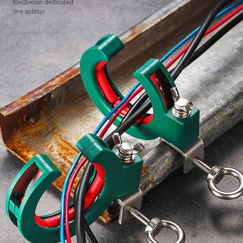 Antidrop Cable Pulleys For Electrical Bridge Systems Engineers Site Workers 2pcs Y4QC