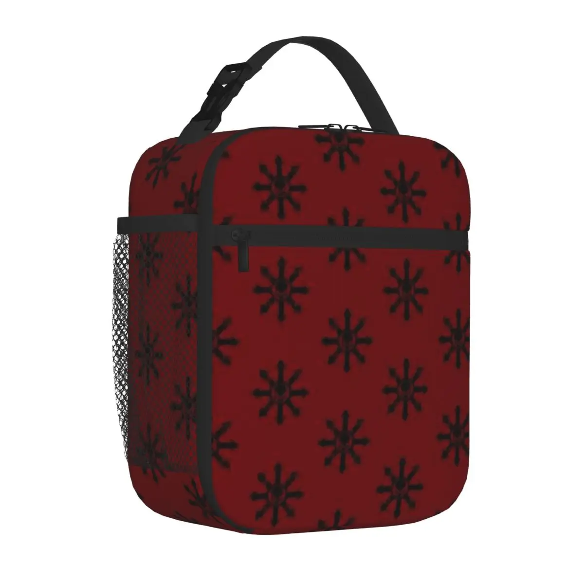 Bestselling Mark Of Chaos Distressed Black Modern Leakproof Lunch Bag Campus Lunch School Lunch Bag