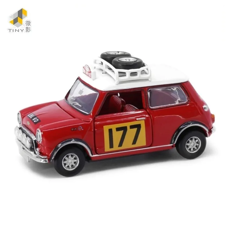 Tiny 1:64 Mini Cooper Alloy Diecast CarMode Vehicle Collection Gift Ornament Toy - Image 5