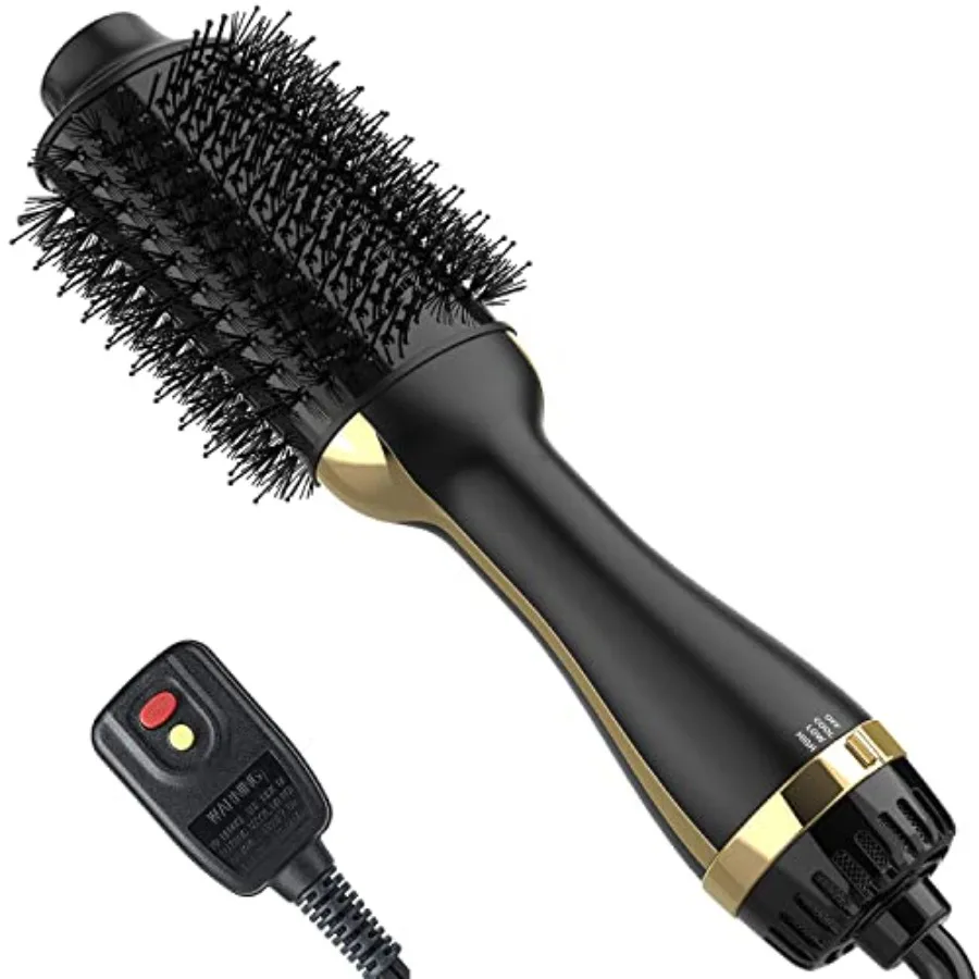 

Dimecano Hair Dryer Brush, 4 in 1 One Step Hair Dryer and Styler Volumizer Professional Hot Air Brush with Negative Ion Anti-fr