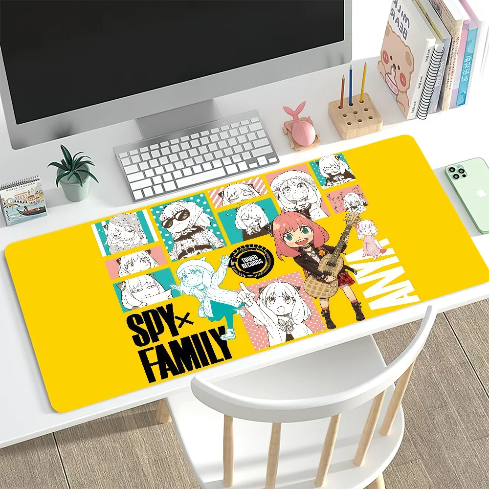 Custom Manga S-spyx F-family Mouse Pad Desk Mat Large Non-slip Anti-fray Keyboard Ergonomic Office Rubber PC Home Custom