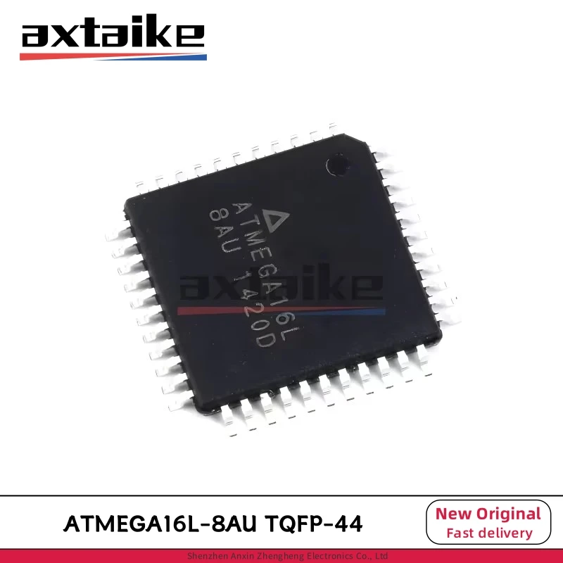 

5PCS ATMEGA16L-8AU TQFP-44 ATMEGA16L-8AUR ATMEGA16L SMD 8-bit Microcontroller with 16K Bytes In-System Programmable Flash IC