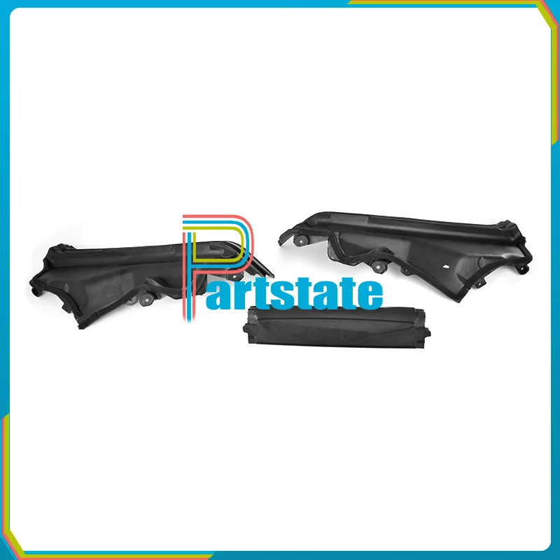 51717169419 51717169420 51717169421 3Pcs/Set Car Engine Upper Compartment Partition Panel Set For BMW X5 X6 E70 E71 E72