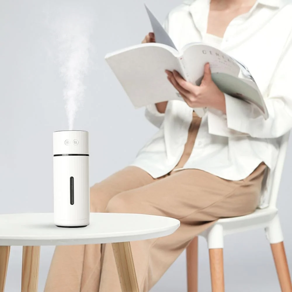260ML Air Humidifier USB Aromatherapy Diffuser 1000mAh Rechargeable Battery Ultrasonic Cool Mist Maker Quiet Fogger