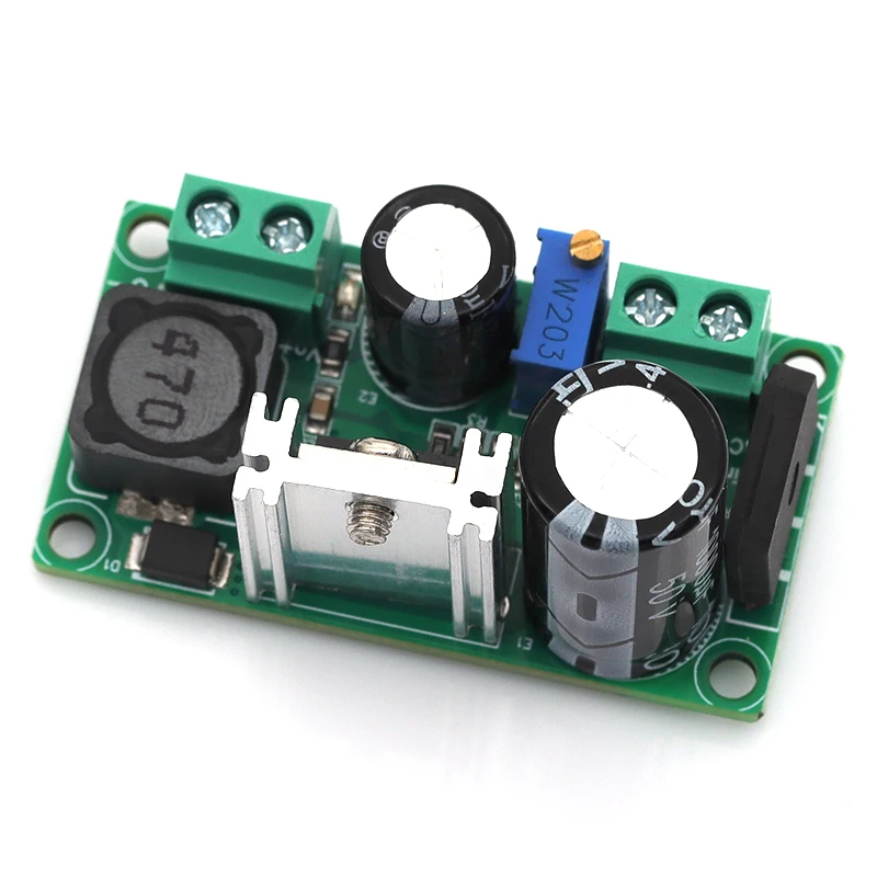 LM2596HV AC/DC to DC Buck Step down Converter Module 3V-50V Adjustable 3A Power Supply for 3V 3.3V 5V 6V 9V 12V 15V 24V Outputs