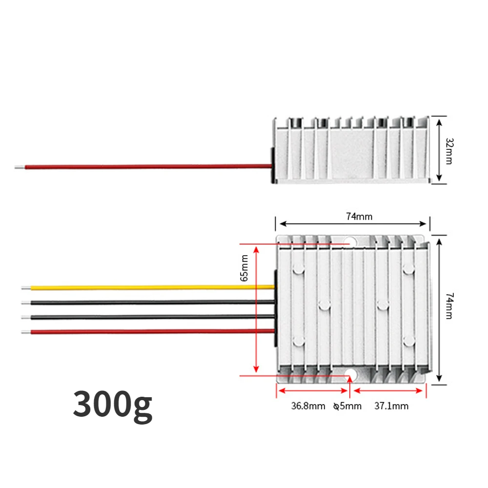 DC DC Buck Converter 100V 96V 84V 72V 60V 48V 24V to 12V 20A 5A 10A Power Regulator Convertor Step Down Voltage Car CCTV Camera