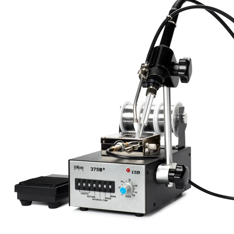 Industrial-grade 375B+ Intelligent Automatic Soldering Machine, High-power Foot-operated
