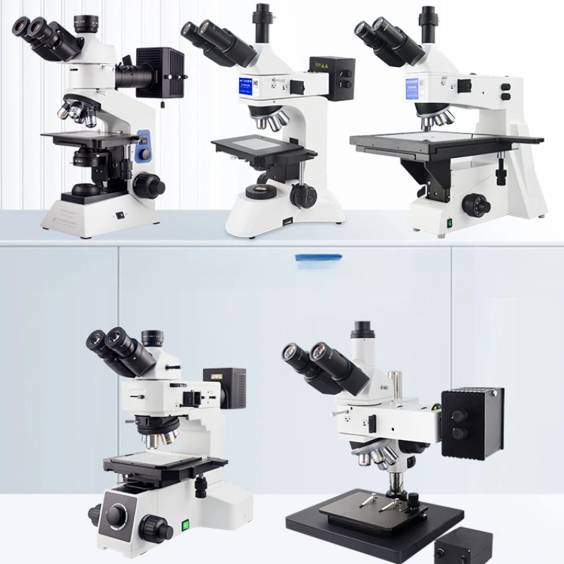 Metallographic microscope naked machine GP-L200/L300/L500/L600/L700 high-power optical three eye large workbench