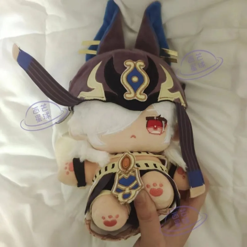 

Genshin Impact Cyno 20CM Anime Cute Cotton Doll Girl Stuffed Toys Student Plush Doll Adorable Delicacy Furry Ears Xmas Gift