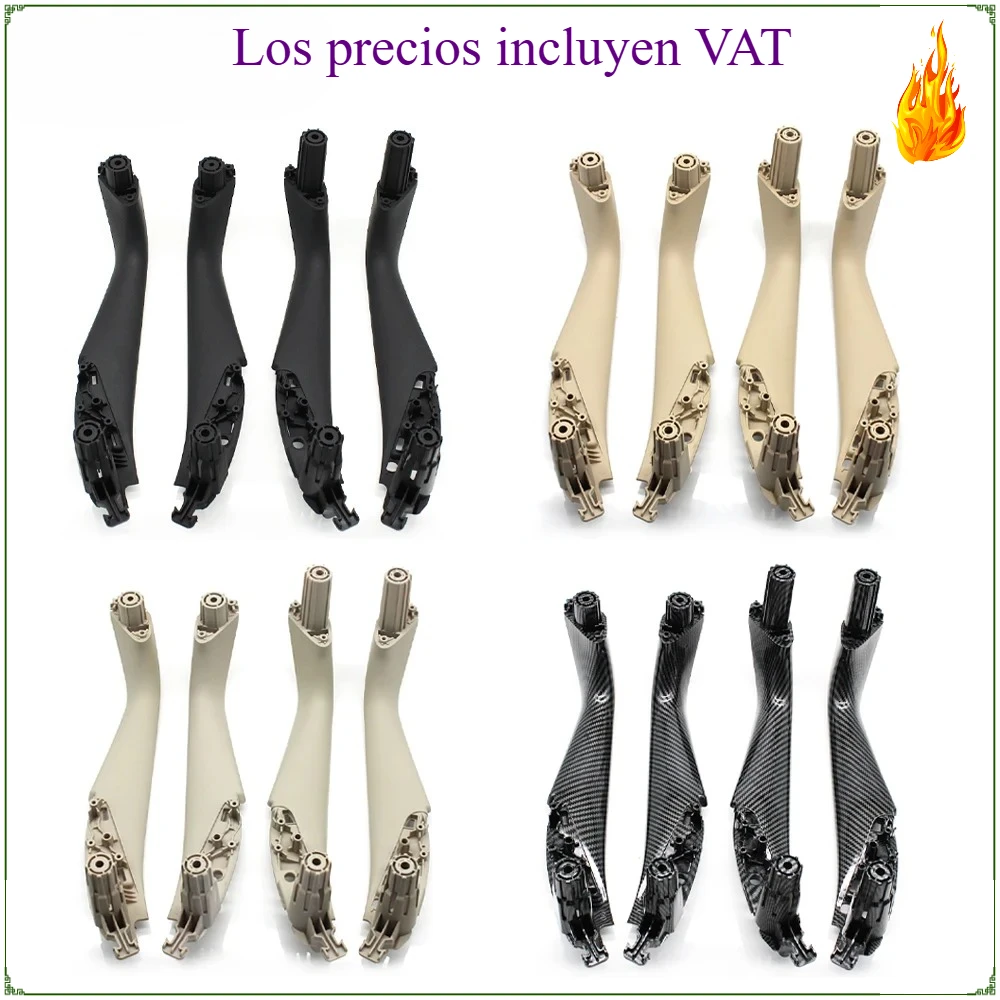 

Набор накладок на дверную ручку из 4 предметов для моделей BMW 5 серии G30 G31 G38 F90 2017-2021, аксессуары для интерьера