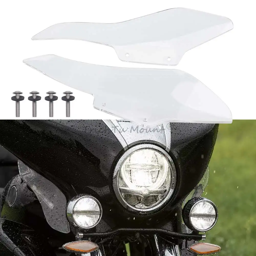 

Windproof And Coldproof Motorcycle Side Windshield MotorcycleFor BMW R18 B R18B Bagger R18 2021-2024 Windscreens Accessory