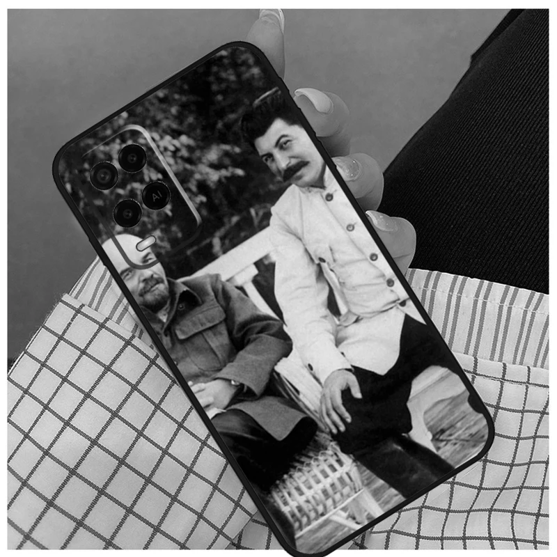 USSR Joseph Stalin Back Cover For OPPO A5 A9 2020 Case For OPPO A94 A74 A54 A31 A53 A53S A83 A91 A52 A72 A15