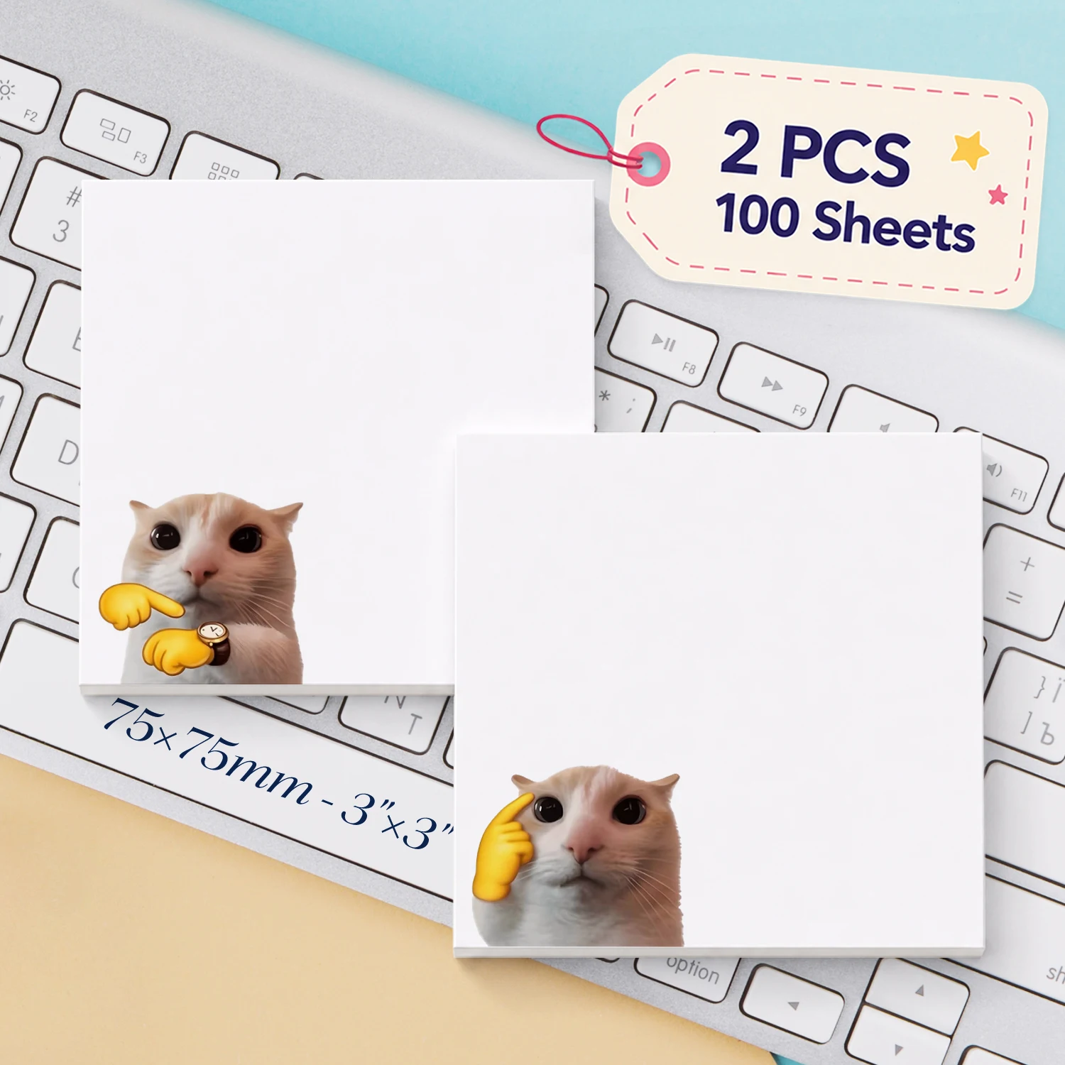 Hair Care Journal - 2 Pcs 100 Sheets Total Funny