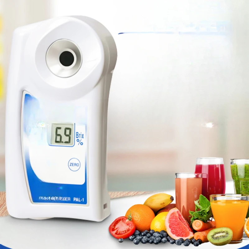 

Fruit sugar meter high precision 0-53 sweetness tester sugar meter concentration meter digital display refractometer