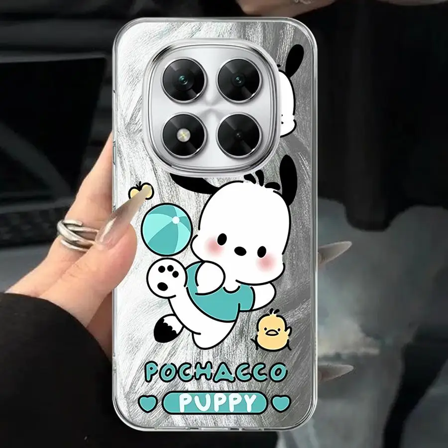 Soft Cover Phone Case for Xiaomi Redmi Note 14S 13 14 Pro Plus 12S 11S 11 12 Pro Cartoon Sanrio Melody