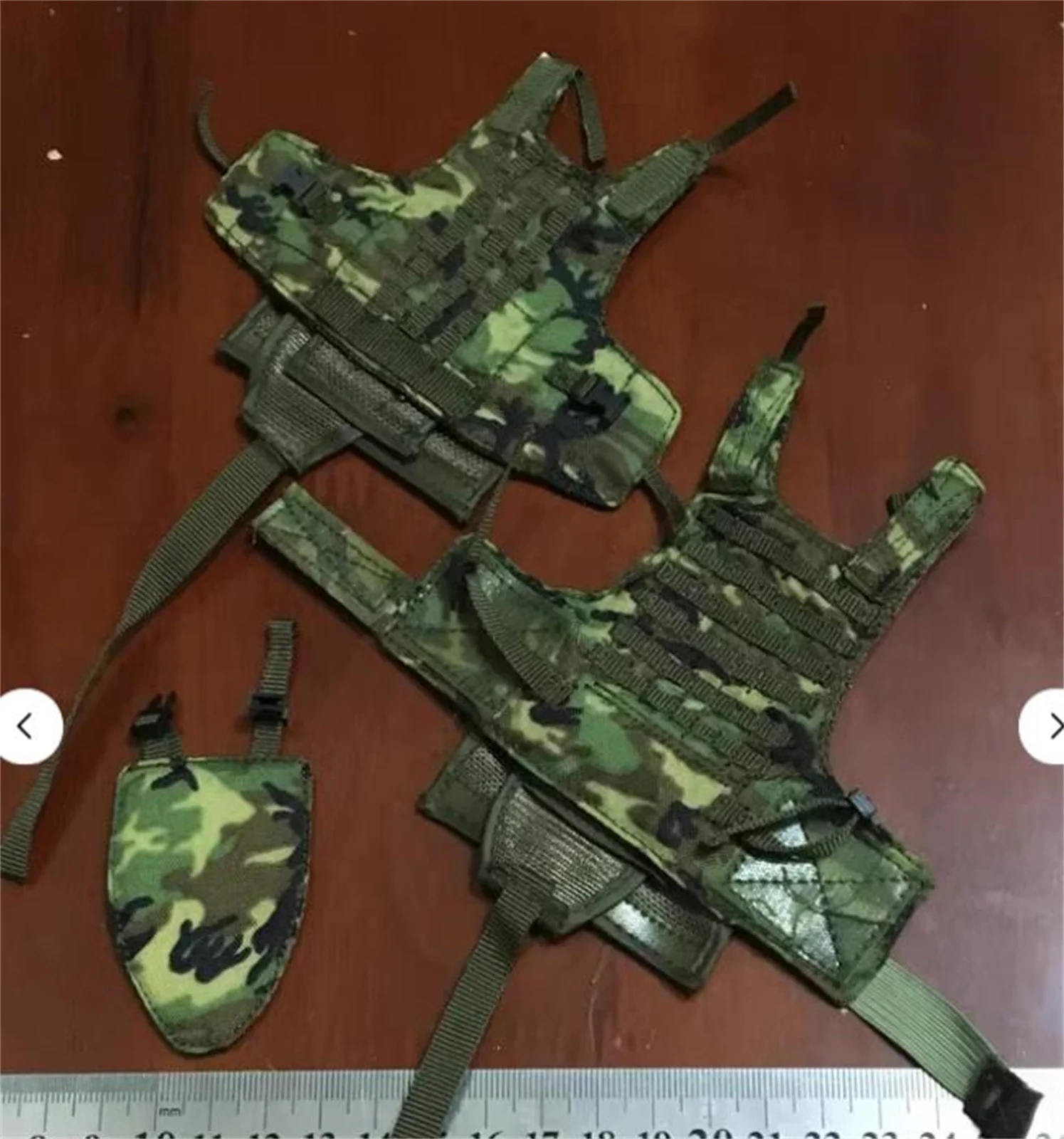 Kamizelka 1/6 Zielona SH08 SPEAR Wojskowa Zielona Odzież Pilotka Zabawki Dla Figurki 12-calowej Figurka Żołnierza Pasuje Do Figurki Akcji 12 Calowa