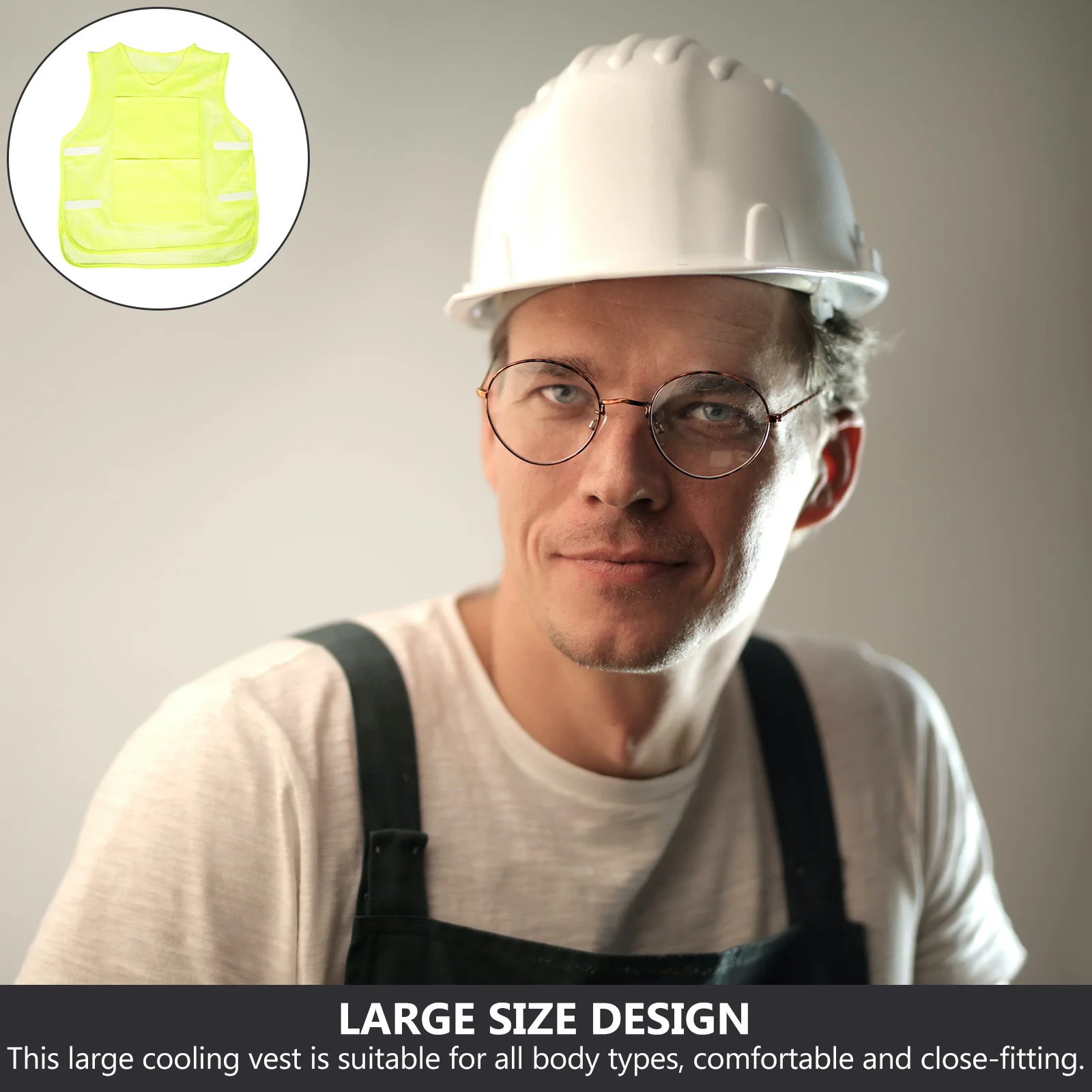 

1Set Cooling Vest Large Design Reusable Ice Packs Waistcoat Summer Cooler Vest for Men Women Outdoors Cooling Waistcoat