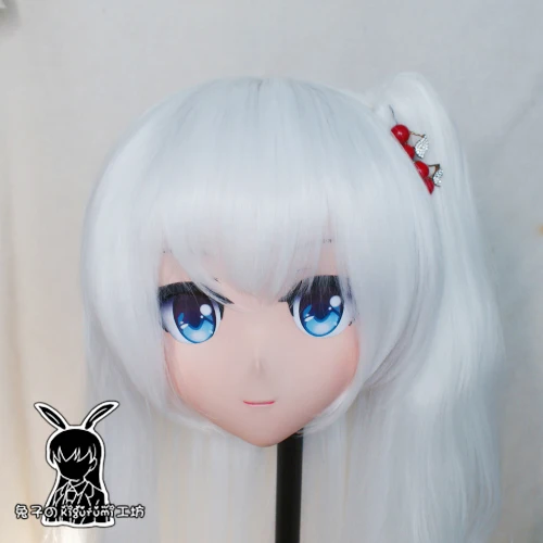 

(KM529) Высокое качество ручной работы женская смола косплей японская ролевая игра Shinki маска кигуруми кукла-трансвестит маска транссексуала