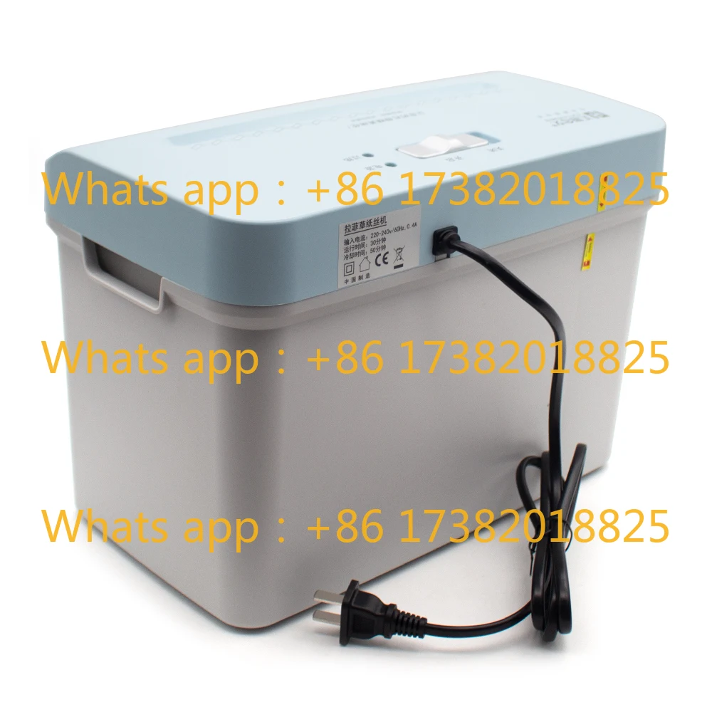 Electric Mini Paper Shredder for Office/Home Use - 7.5L Capacity, Confetti Cut, Safety Lift-Off Design AC 220V