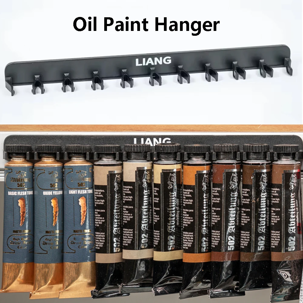 For LIANG-0234 Oil Paint Hanger Putty Glue Storage Shelf Model Building Tools for Model Glue Organizer Tools DIY Accessories