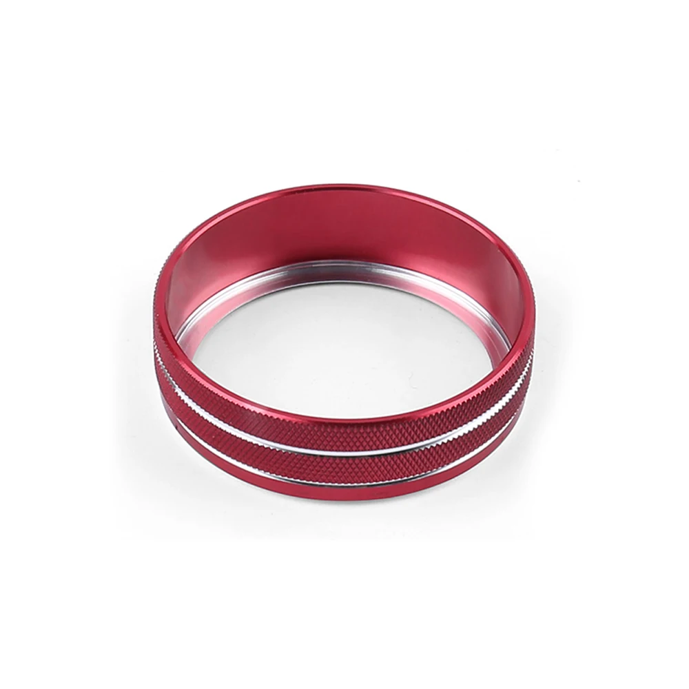 Car interior Air Conditioning Knob Decorative Cover Ring Adjust Climate Control Switch Buttons For VW Tiguan Atlas T-roc Ateca F image 6