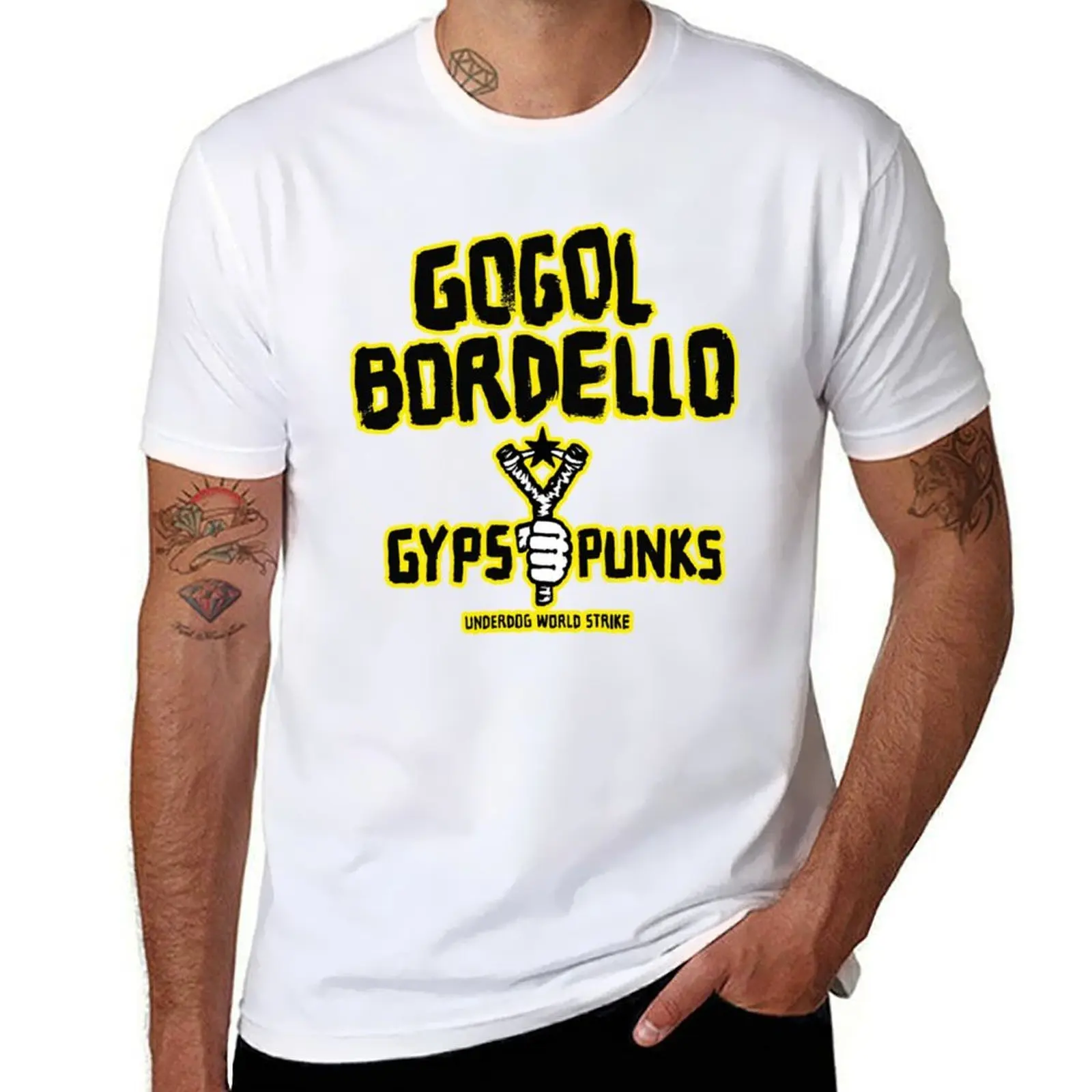 

gogol bordello T-Shirt Regular Fit Plain Tee Shirt