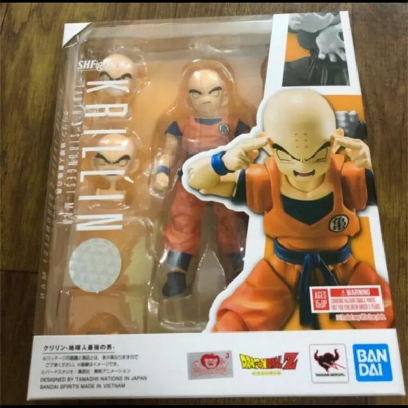 

Bandai Original Dragon Ball Z Kling S.H.Figuarts The Strongest Earthling PVC Figure Collection Model Ornaments Toy Gifts