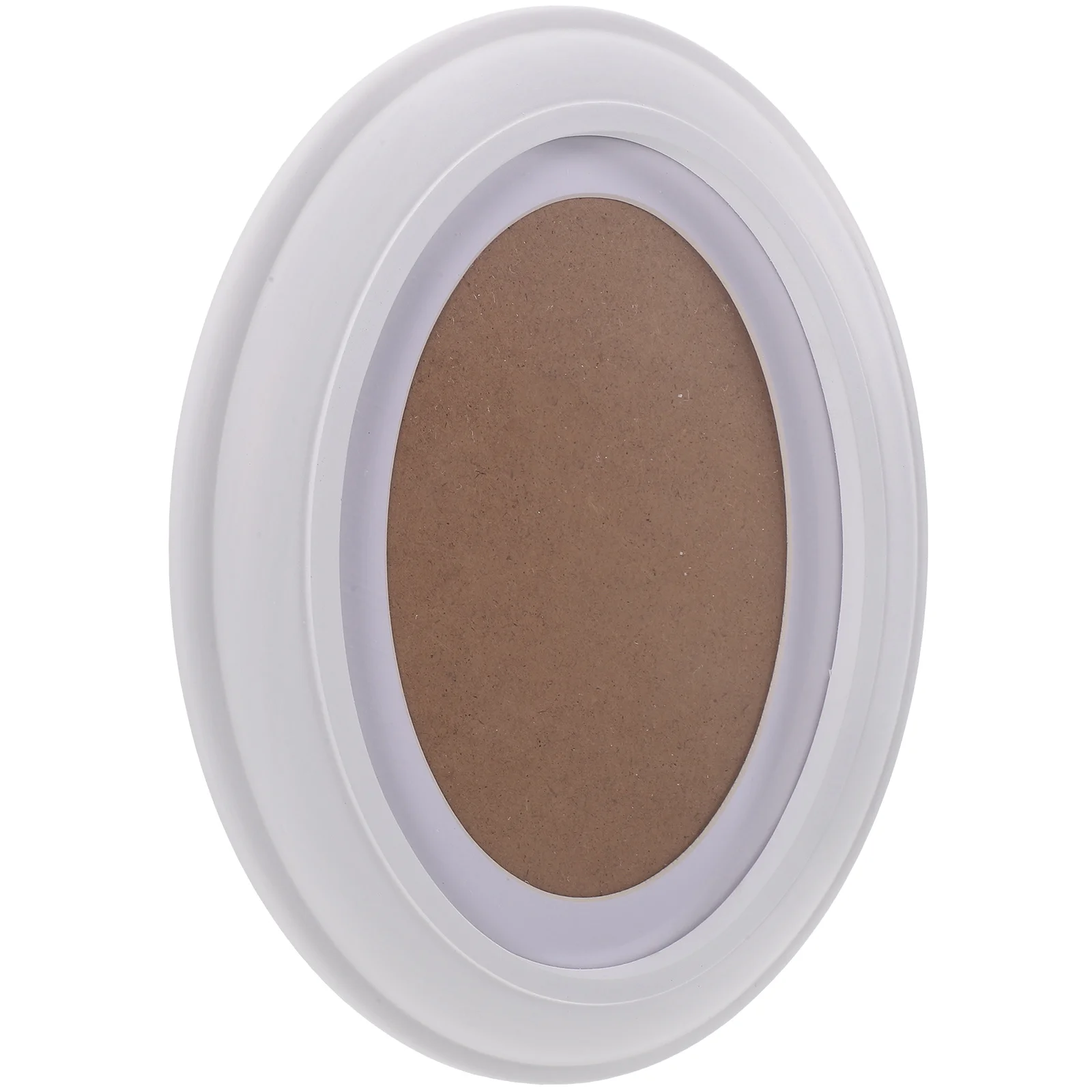 

7 Inch Wood Picture Home Decorating Tool Frame Vintage Oval Shape Wall Hanging Photo Frame Home Decor Storage Protection