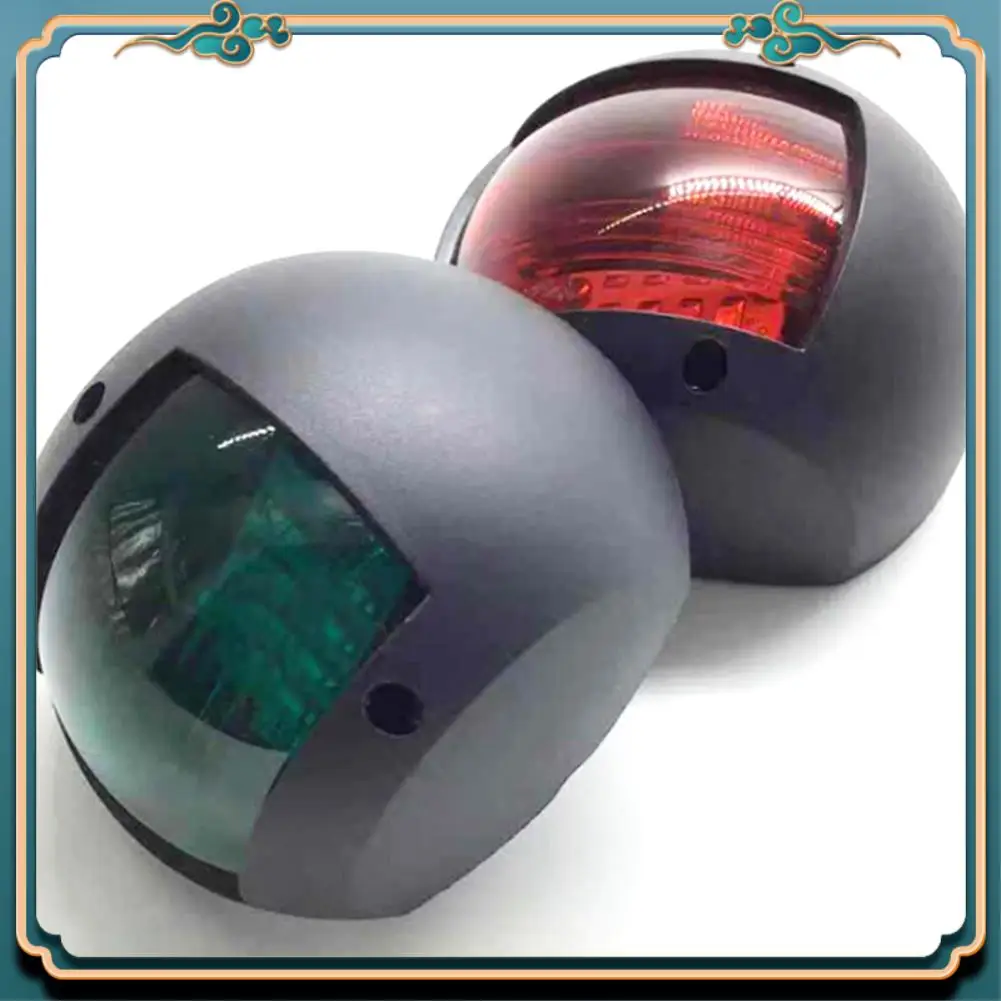 

ABMV-Boat Navigation Lights 12V Marine Yacht Lights LED Bow Side Lights Pontoons Sailing Signal Lights One Pair