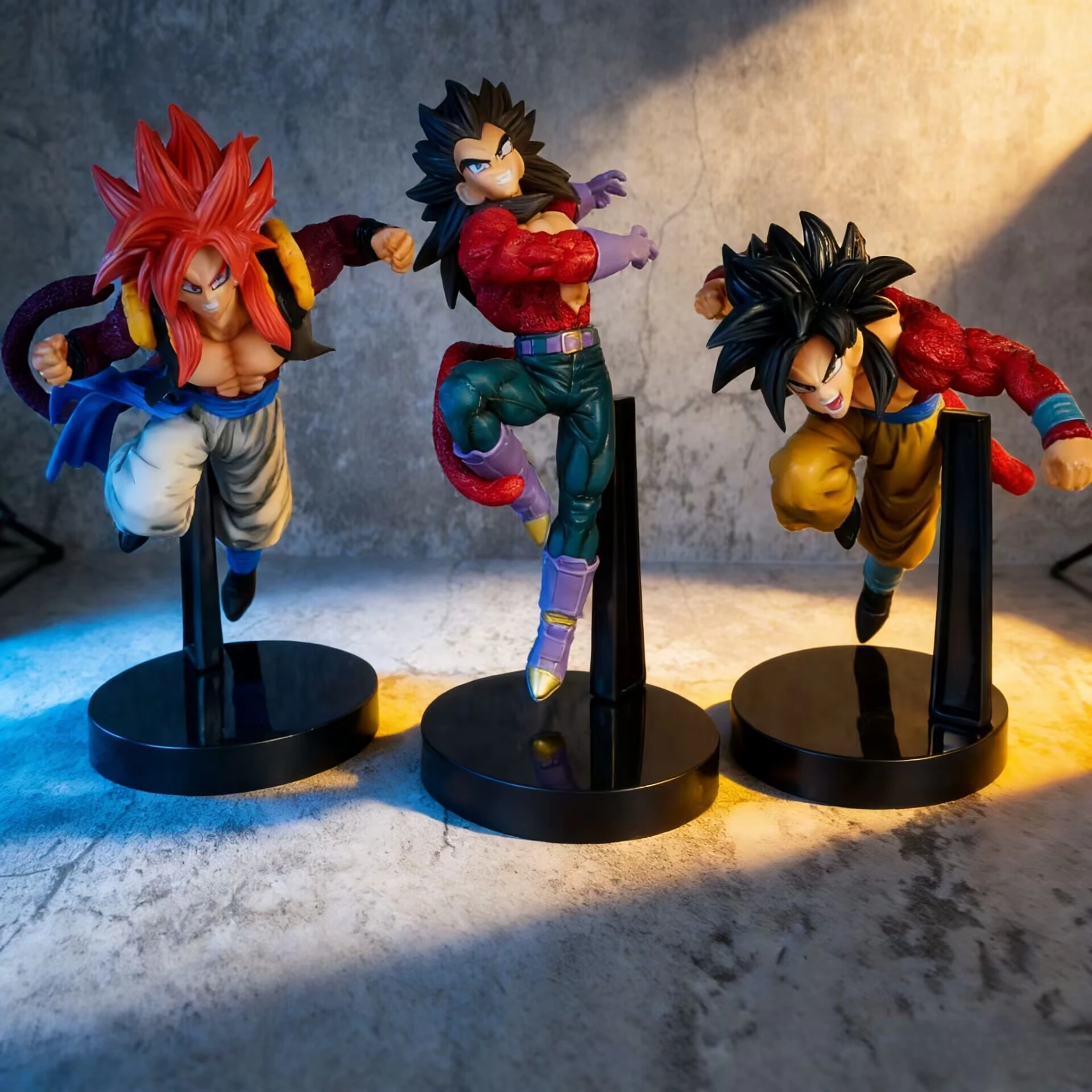 

New Dragon Ball GT Anime Figure SUPER SAIYAN 4 Gogeta Action Figure Toys for Boys Girls Kids GiftS Collectible Model