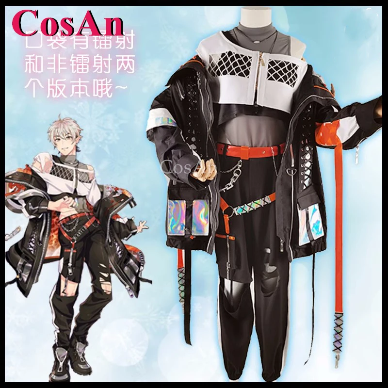 

CosAn Hot Anime Nu: Carnival Eiden Cosplay Costumes Fashion Handsome Uniform Women And Men Halloween Party Role Play Clothing