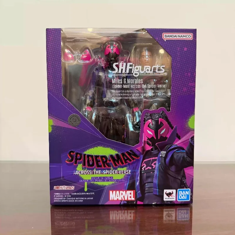 

Bandai Original S.H.Figuarts Miles G.Morales 160mm Action Figure Toys for Boys Girls Kids Gift Collectible Model Ornaments