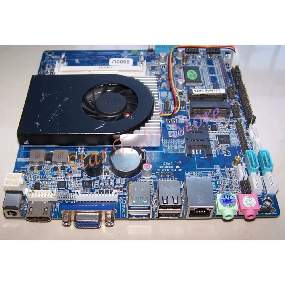 MINI-ITX Industrial Control Motherboard QM9600-2C-I7 QM9600-2C I7 6500U Works Perfectly
