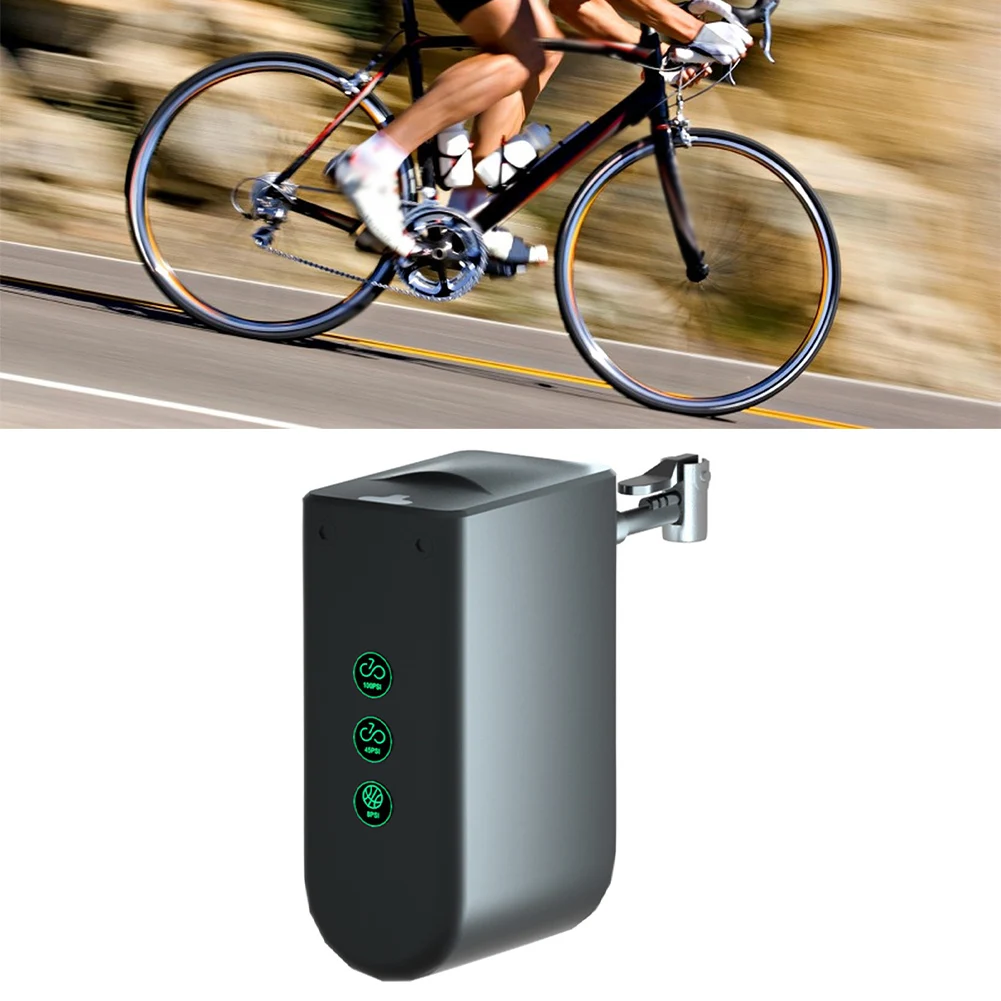 

Lightweight Mini Bike Pump Compact Wireless Tire Inflator for Fast Inflation Ideal for Road and Mountain Bikes