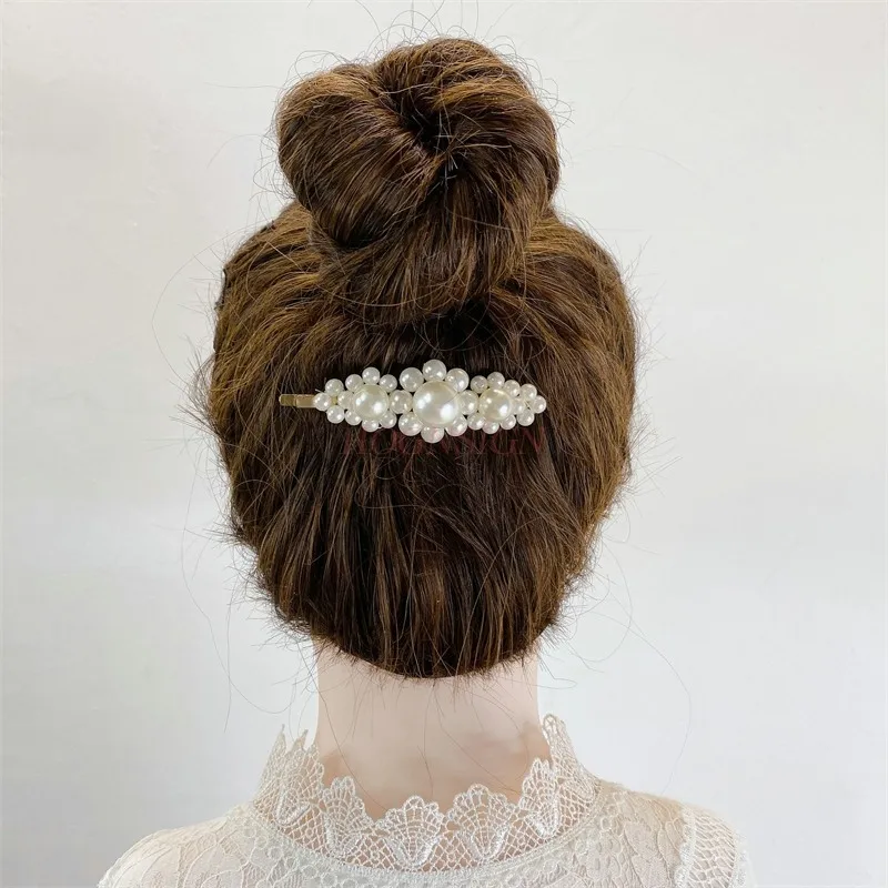 Hairpin, broken hair on the forehead, edge clip, women's line clip, fashionable high-end headwear