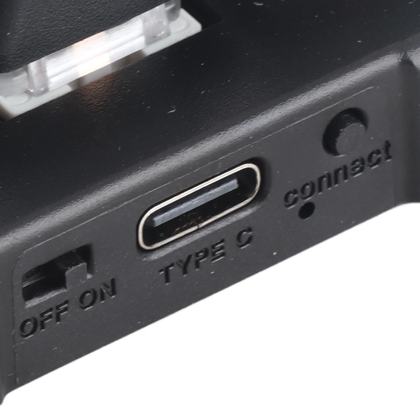 ZK40 3 teclas Teclado RGB Backlight USB 2.4g sem fio três botões três modos mini teclado mecânico de programação