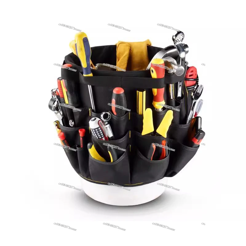 Multifunctional Tool Bucket Bag, Electrician Bag, Maintenance Bag, Portable Construction Tool Kit