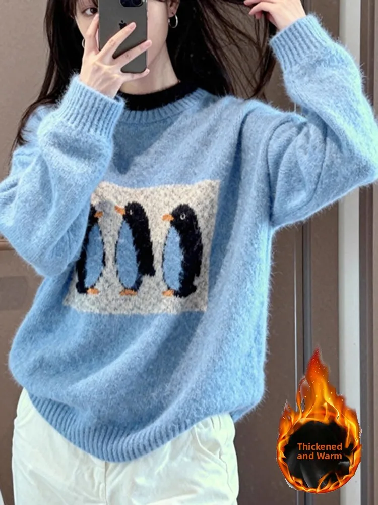 

Женский вязаный свитер большого размера с бахромой и цветочным узором, универсальный, весенне-осенний, с длинными рукавами, удобный, дышащий топ