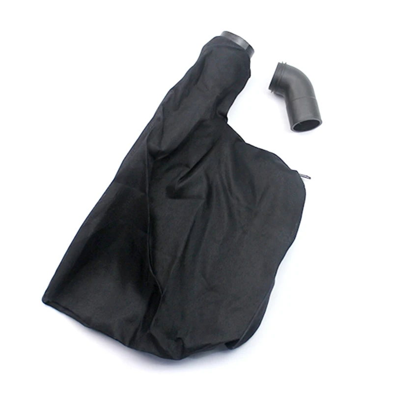 Bolsa de polvo reutilizable N58C con conector de manguera de polvo de codo, fácil de mantener el polvo lejos, bolsa de recolección de polvo para lijadora de correa eléctrica