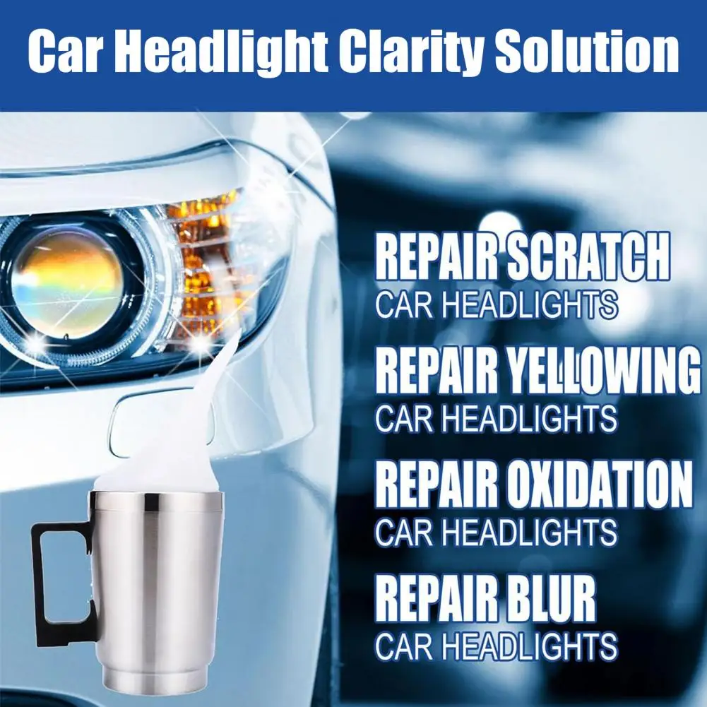 Auto Vapor Headlight Restoration Kit Car Acetone Vapor Headlight Cleaner Atomizing Cup Headlight Vapor Renovation Tool Set