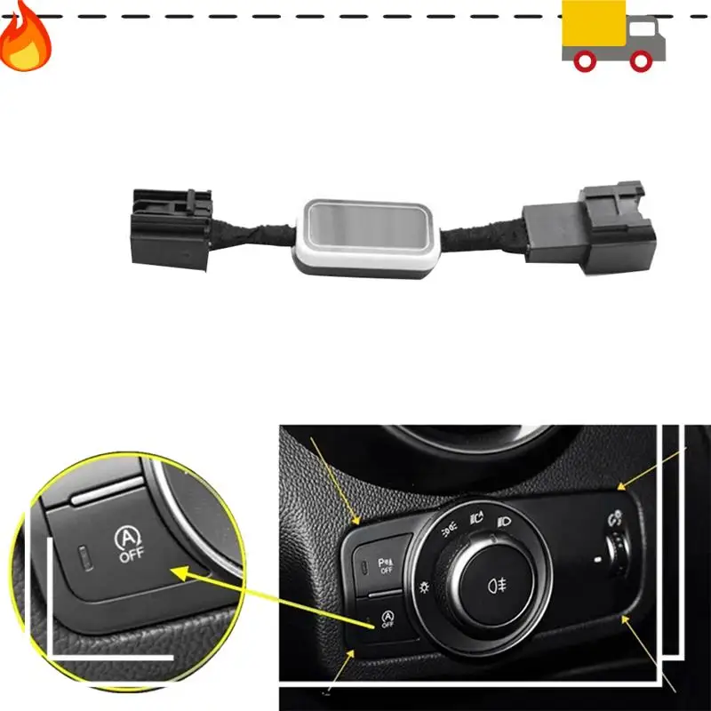 

For Alfa Romeo Stelvio 2017-2021 Car Automatic Start / Stop Off Engine System Plug Stop/Start Module Adapter Cable Accessories