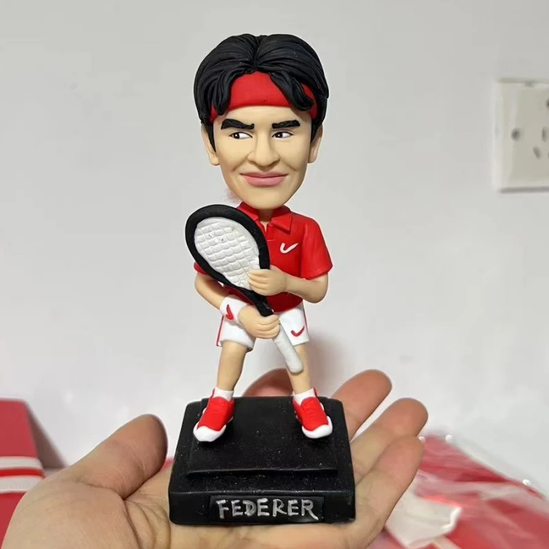 Custom Bobblehead Roger Federer Dolls Tennis Figurines