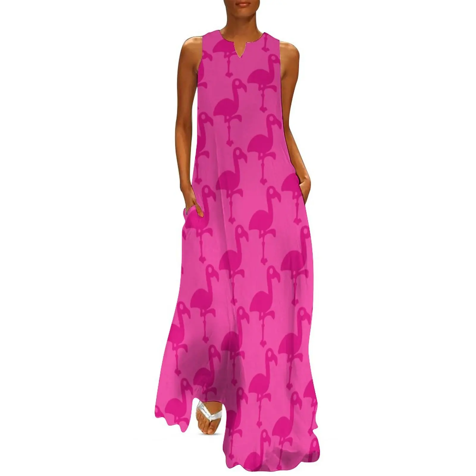 

Flamingo - Pink Panic Long Dress Women's summer suit prom dresses dress for women 2025 Dress