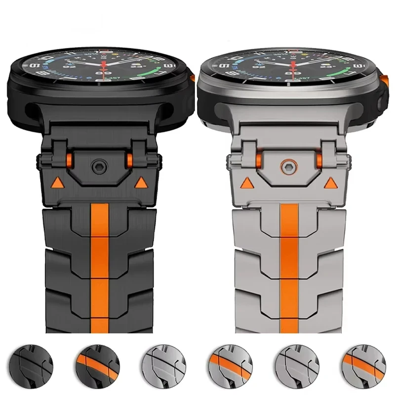

Stainless Steel Strap for Samsung Galaxy Watch 7 Ultra 47mm Luxury Metal Band for Watch U ltra 2025 Replaceable Wristband